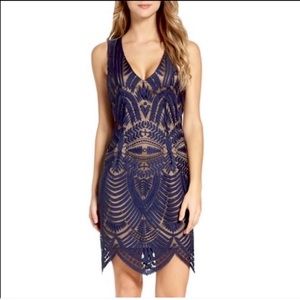 Bardot Sleeveless V neck dress